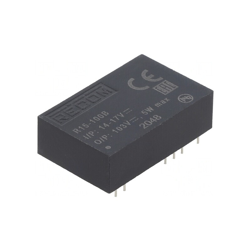 Convertor DC/DC 5W 14-17V la 59-130V DIP24 | Electronic-mag.ro | Componente Electronice