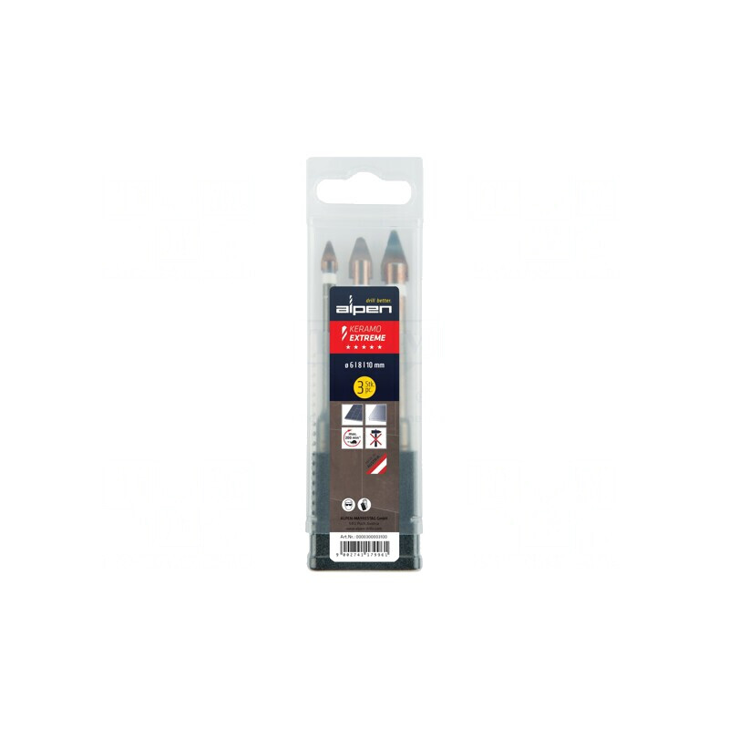 Set Burghie Oțel Beton Ceramică KERAMO EXTREME | Electronic-mag.ro | Componente Electronice