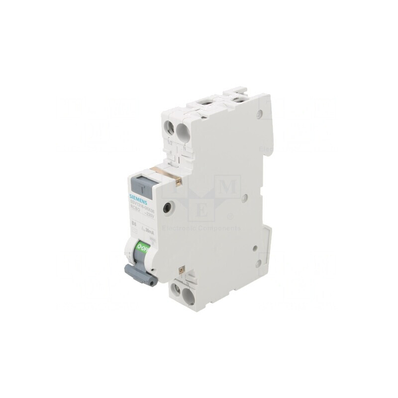 Întrerupător RCBO 6A 30mA 1P+N 230/400V IP20 | Electronic-mag.ro | Componente Electronice