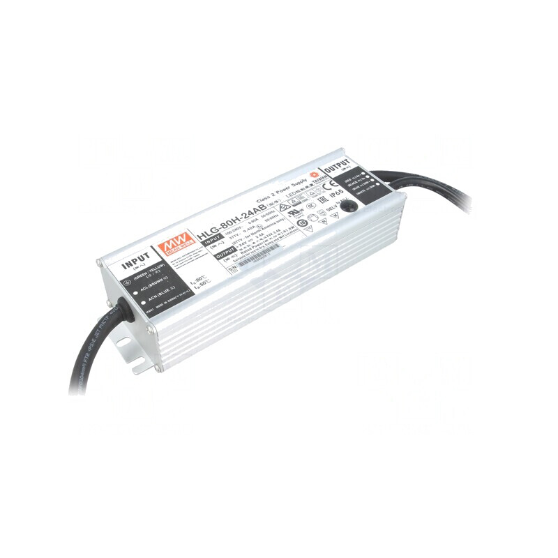 Alimentator LED 81,6W 24VDC 2,04-3,4A 90-305VAC | Electronic-mag.ro | Componente Electronice