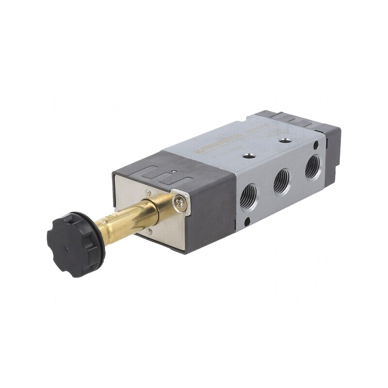 Ventil electromagnetic 5/2 G 1/8 1,5-8bar 800l/min | Electronic-mag.ro | Componente Electronice