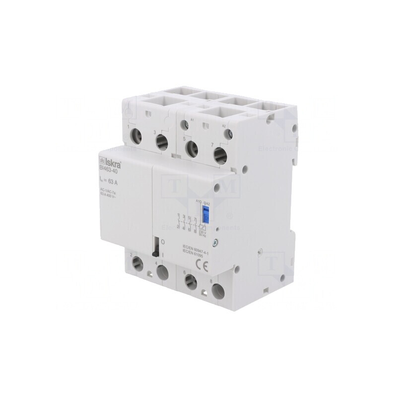 Releu Bistabil de Impulsuri NO 4x63A IP20 | Electronic-mag.ro | Componente Electronice