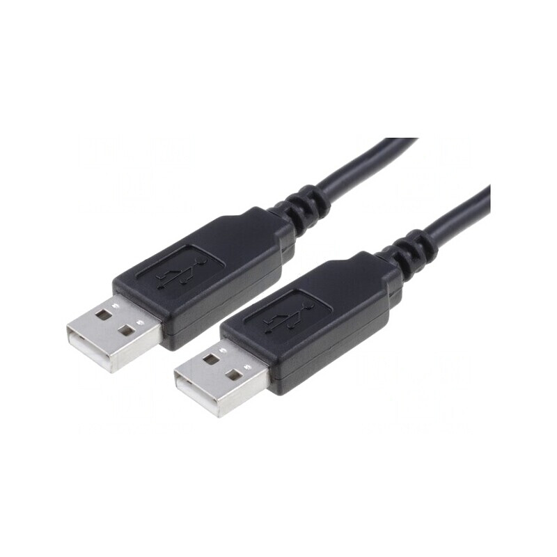 Modul USB cu Cablu Integrat 2.5m, 2x USB A 2.0 | Electronic-mag.ro | Componente Electronice