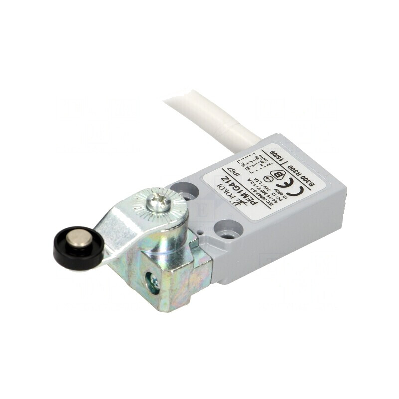 Limitator Cursă Manetă 27mm cu Rola Plastic 14mm 5A | Electronic-mag.ro | Componente Electronice