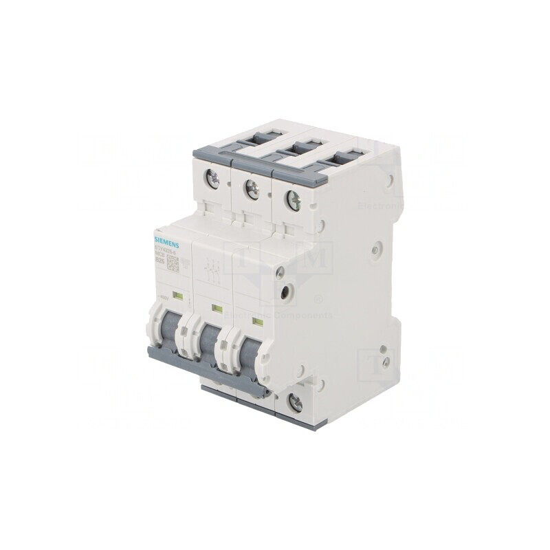 Întrerupător de supracurent 25A 3P 10kA 230/400V | Electronic-mag.ro | Componente Electronice