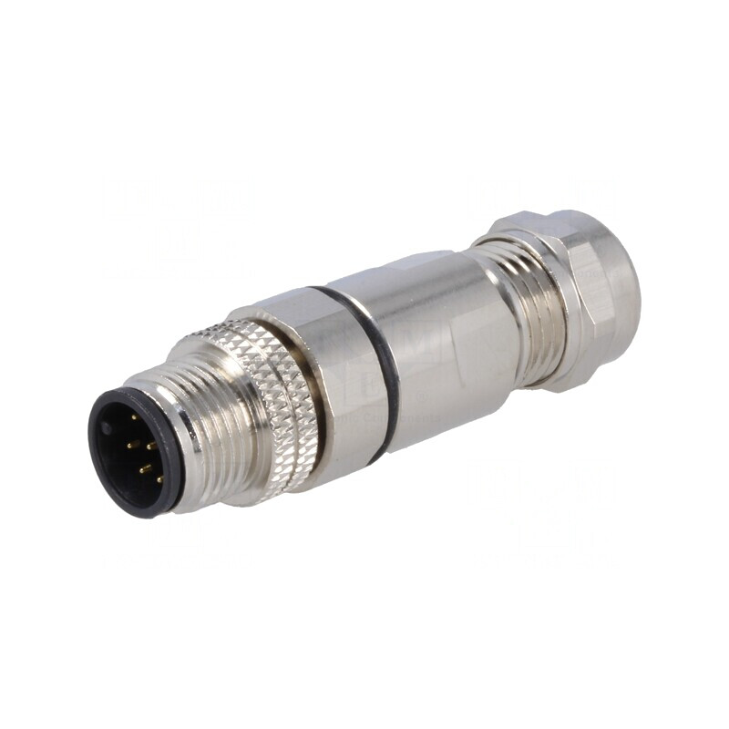 Mufă M12 8 PIN tată DeviceNet/CANopen cablu IP67 | Electronic-mag.ro | Componente Electronice