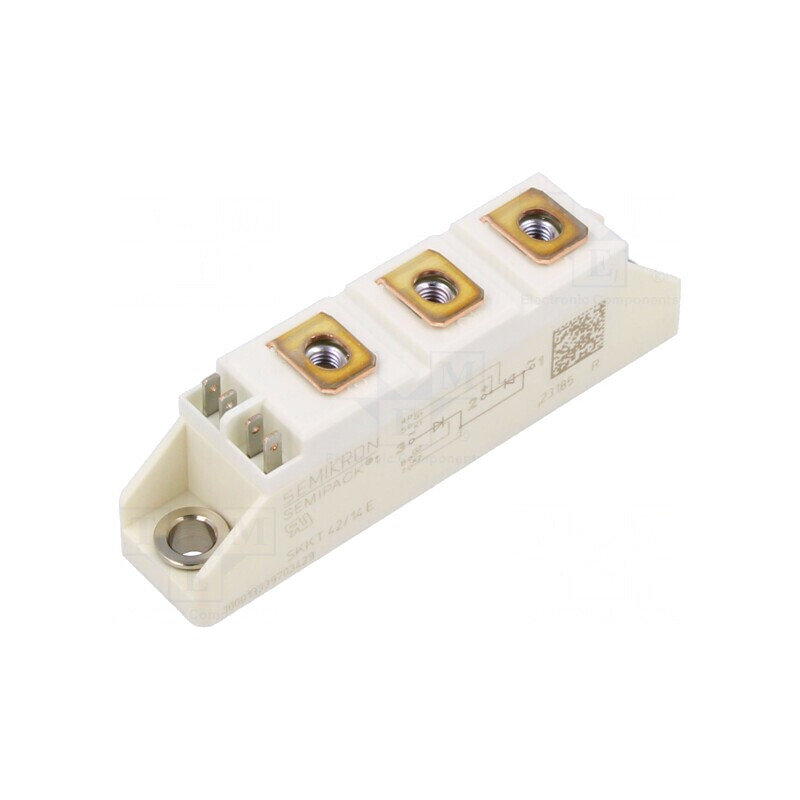 Tiristor Dubli în Serie 1,4kV 40A SEMIPACK1 | Electronic-mag.ro | Componente Electronice Tiristor Dubli în Serie 1,4kV 40A SEMIPACK1 | Electronic-mag.ro | Componente Electronice