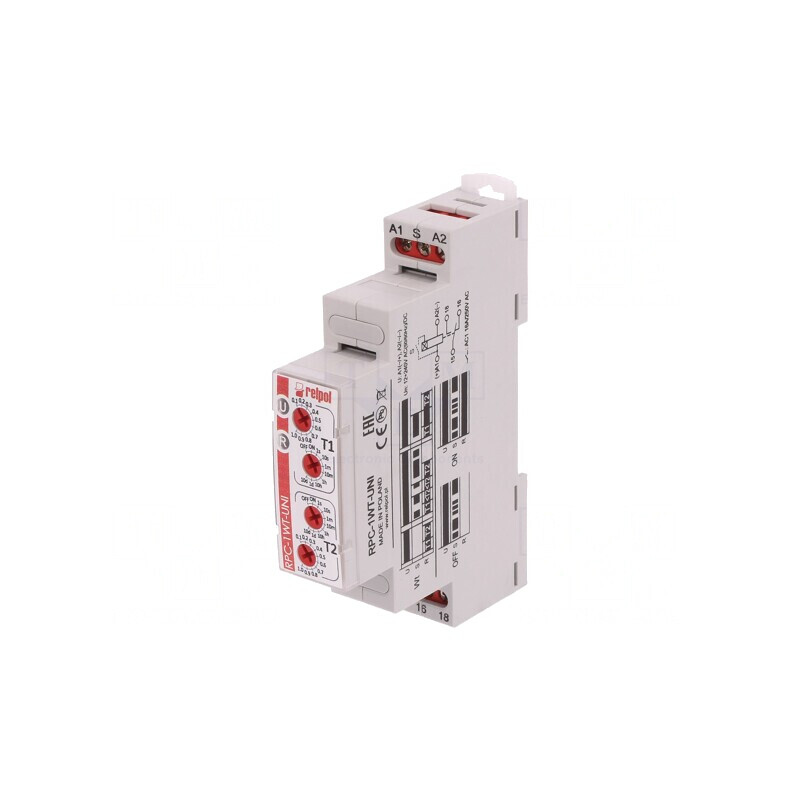 Timer Programabil SPDT 1s-10zile 250VAC/24VDC 16A | Electronic-mag.ro | Componente Electronice