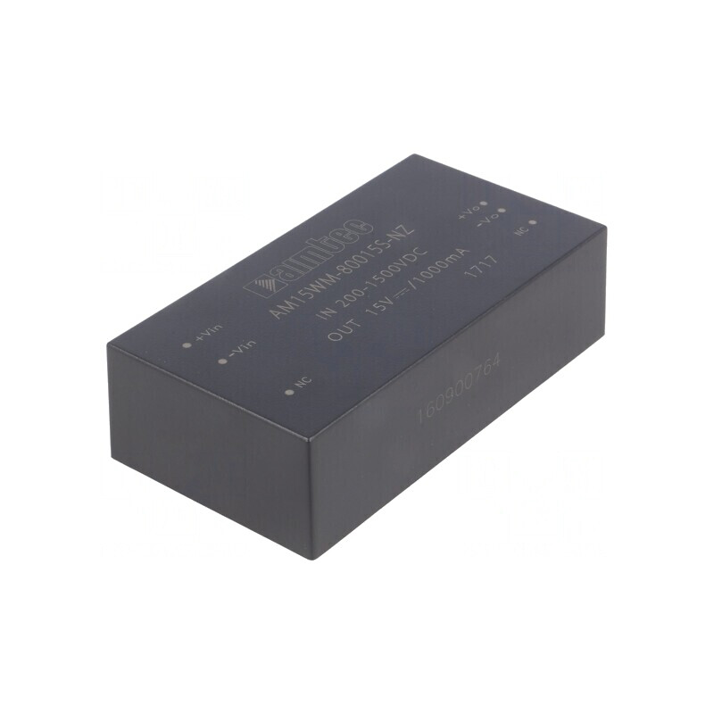 Convertor DC/DC 15W 200-1500V la 15V 1A | Electronic-mag.ro | Componente Electronice