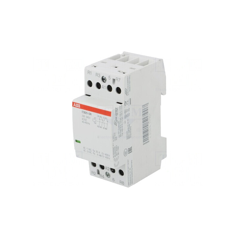 Contactor 4P 25A 230V AC/DC | Electronic-mag.ro | Componente Electronice