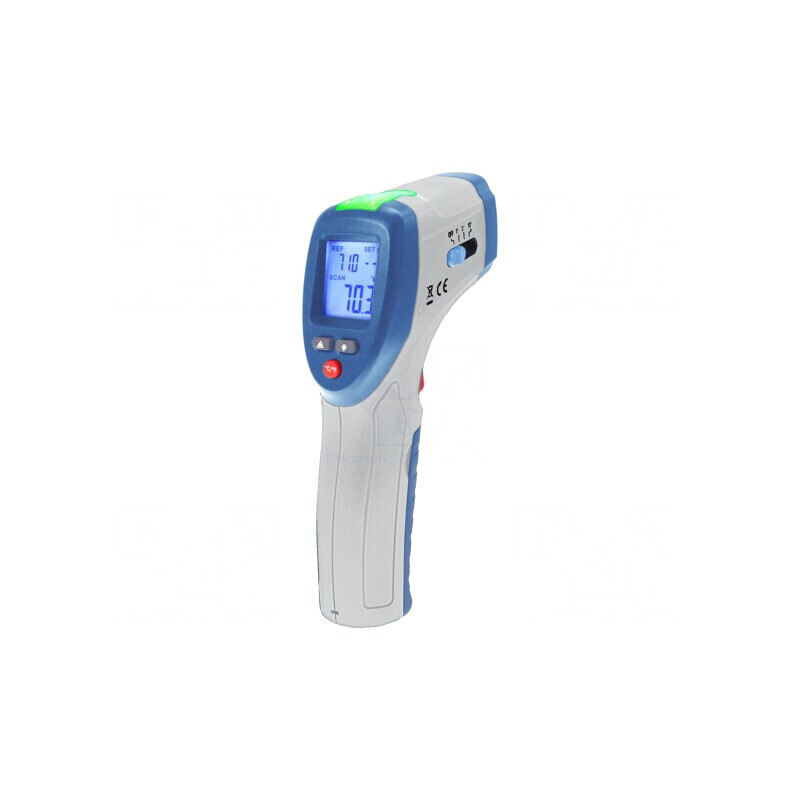 Pirometru Digital cu Ecran LCD 3,5 Cifre -50÷380°C | Electronic-mag.ro | Componente Electronice