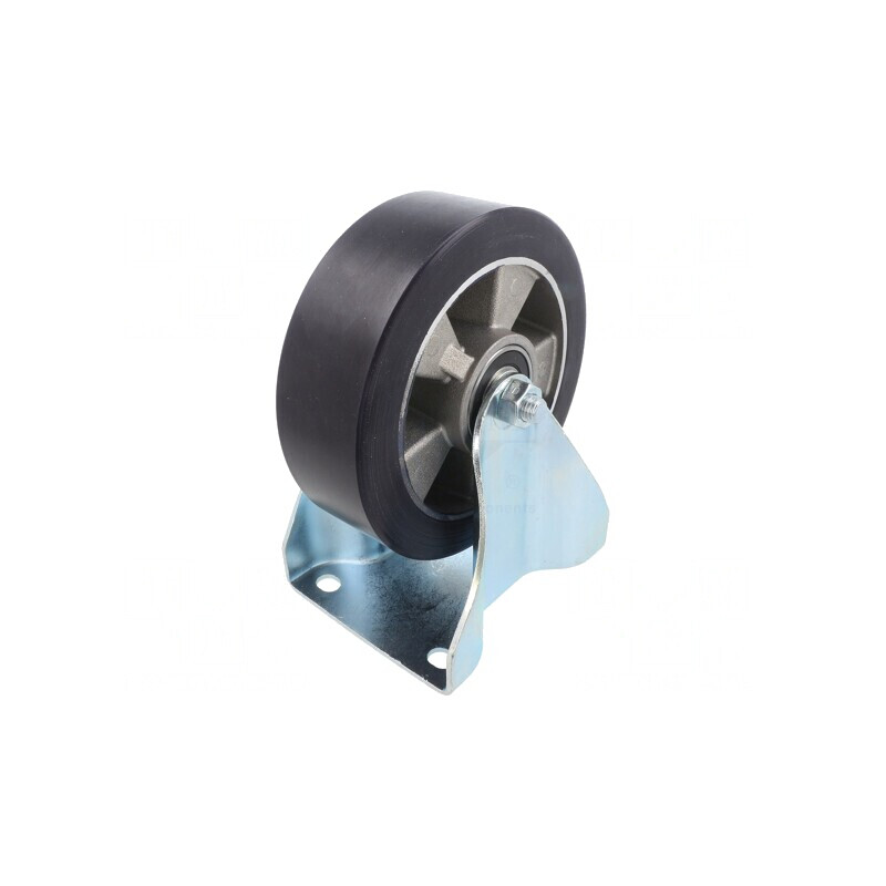 Roată de Transport Rigidă 160mm 500kg | Electronic-mag.ro | Componente Electronice