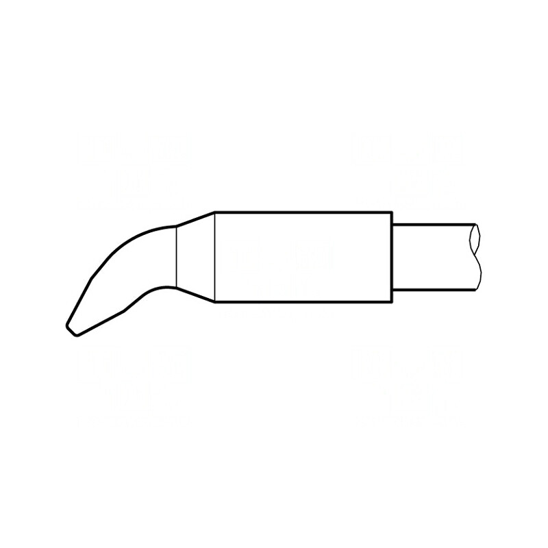 Vârf Șurubelniță Îndoită Longlife 2,2x1mm pentru Ciocan de Lipit | Electronic-mag.ro | Componente Electronice