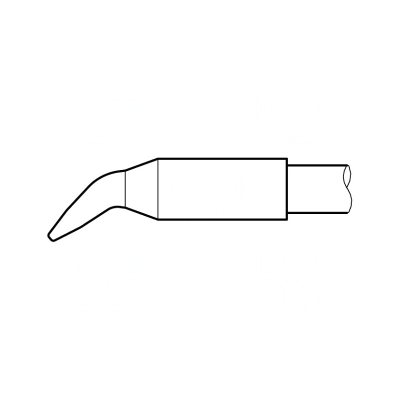 Vârf șurubelniță îndoită 1,2x0,7mm longlife | Electronic-mag.ro | Componente Electronice