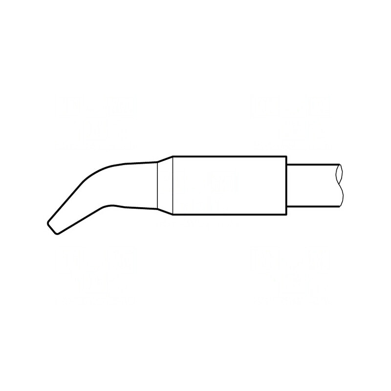 Vârf şurubelniţă îndoită 3,2x1,5mm longlife | Electronic-mag.ro | Componente Electronice
