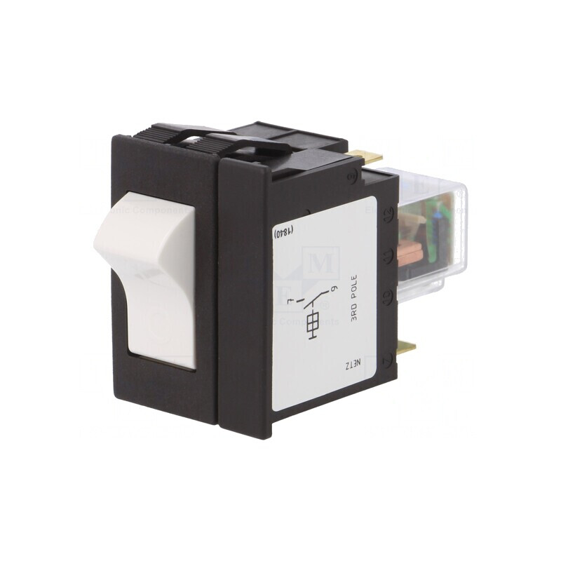Întrerupător de supracurent 400VAC 60VDC 12A DPST MCB | Electronic-mag.ro | Componente Electronice
