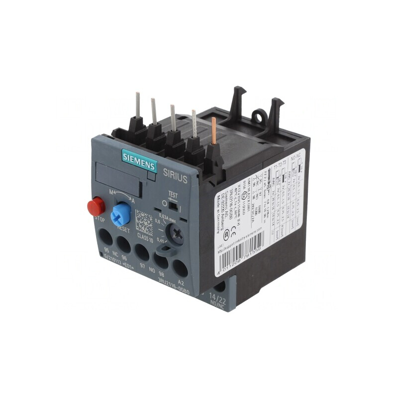 Releu termic cu șurub 3RT20 S00 3RU2116-0GB0 | Electronic-mag.ro | Componente Electronice