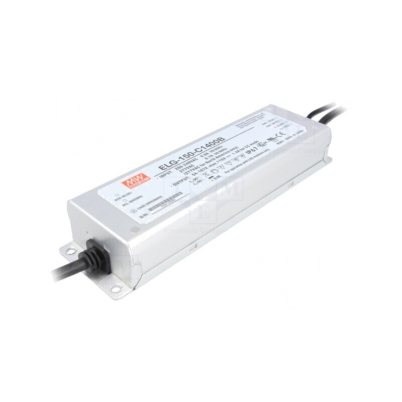 Alimentator LED 150W 1400mA 54-107VDC 180-295VAC | Electronic-mag.ro | Componente Electronice