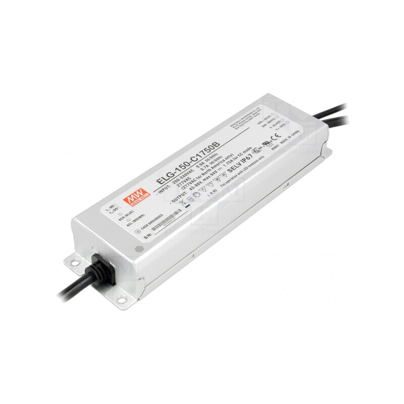 Alimentator LED 150W 43-86VDC 1750mA 180-295VAC | Electronic-mag.ro | Componente Electronice