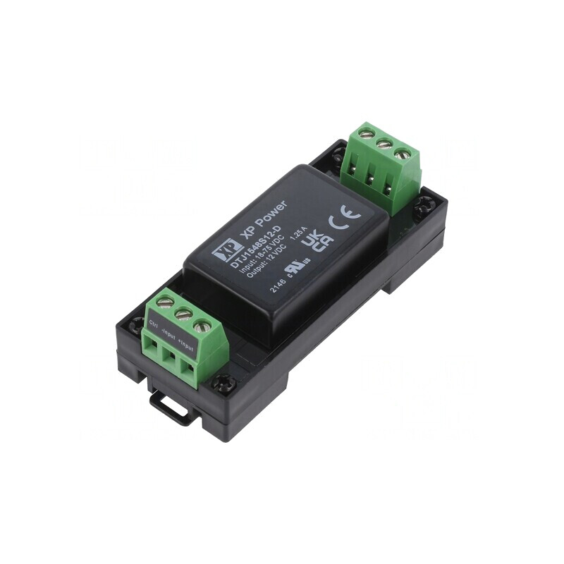 Convertor DC/DC 15W 18-75V la 12V 1.25A | Electronic-mag.ro | Componente Electronice