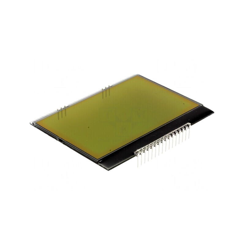 Afișaj LCD Grafic 160x104 Galben-Verde  | Electronic-mag.ro | Componente Electronice