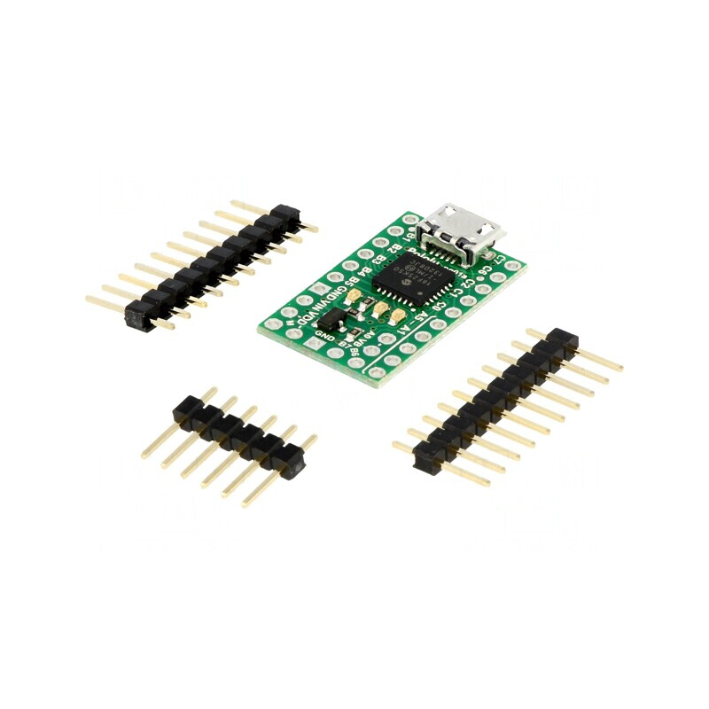 P-Star 25K50 Micro Controller cu șiruri pini USB B micro 5,5-15VDC | Electronic-mag.ro | Componente Electronice