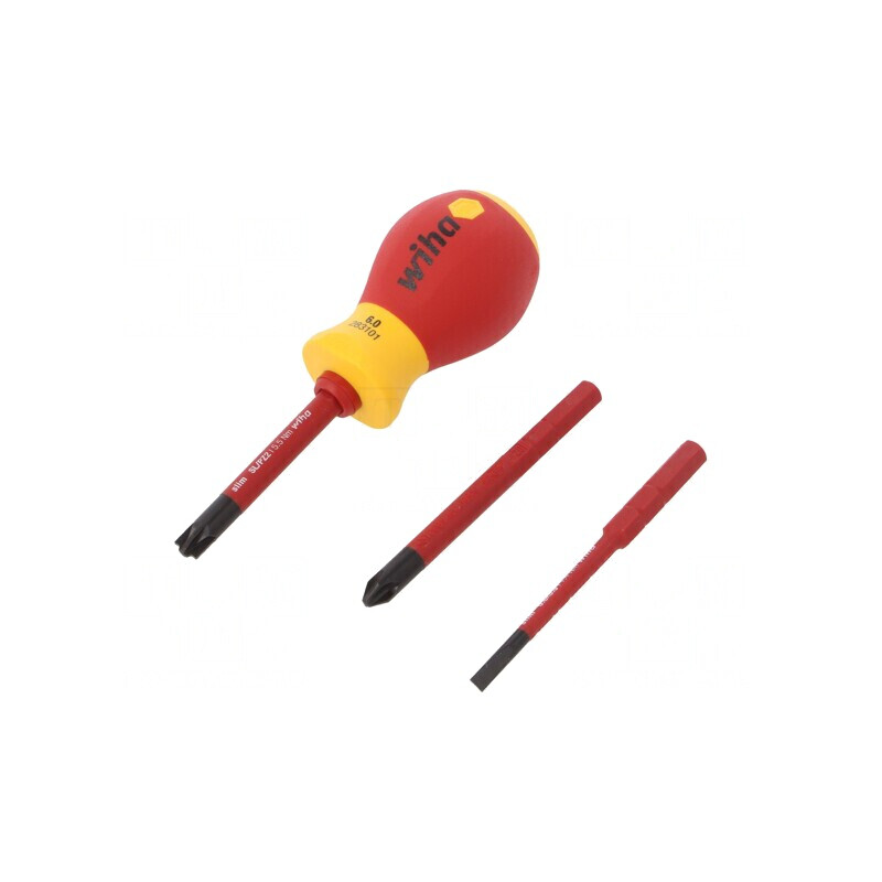 Kit Șurubelnițe Izolate 1kVAC PH2 SL3.5 SL/PZ2 | Electronic-mag.ro | Componente Electronice