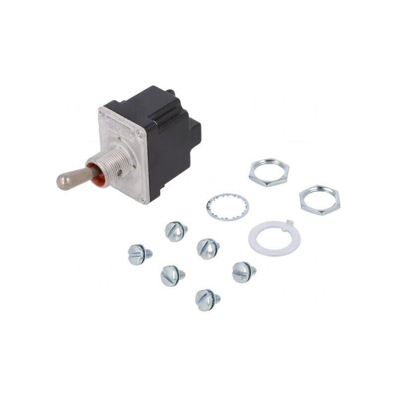Comutator Basculant DPDT ON-ON 6A 230VAC 20A 28VDC | Electronic-mag.ro | Componente Electronice