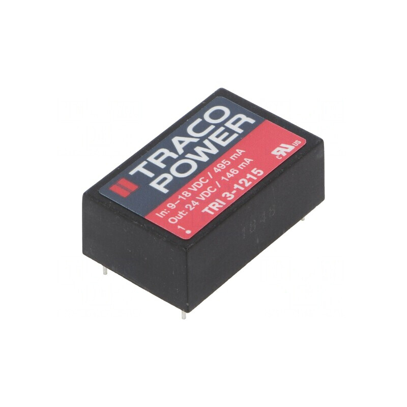 Convertor DC/DC 9-18V la 24V 3,5W DIP24 | Electronic-mag.ro | Componente Electronice