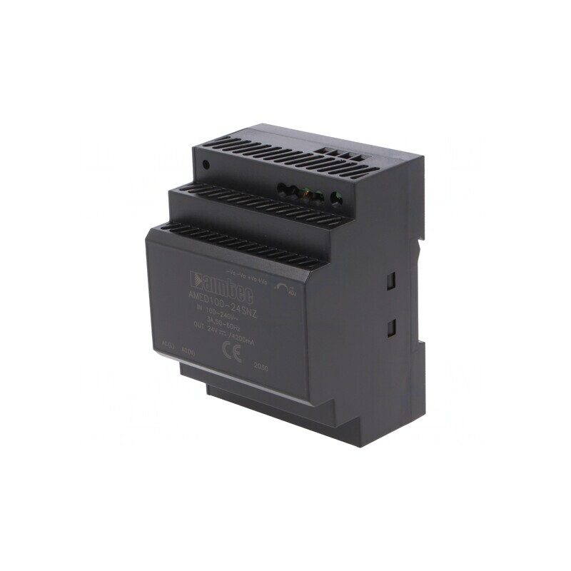 Alimentator Pulsatoriu DIN 100W 24V 4.2A | Electronic-mag.ro | Componente Electronice