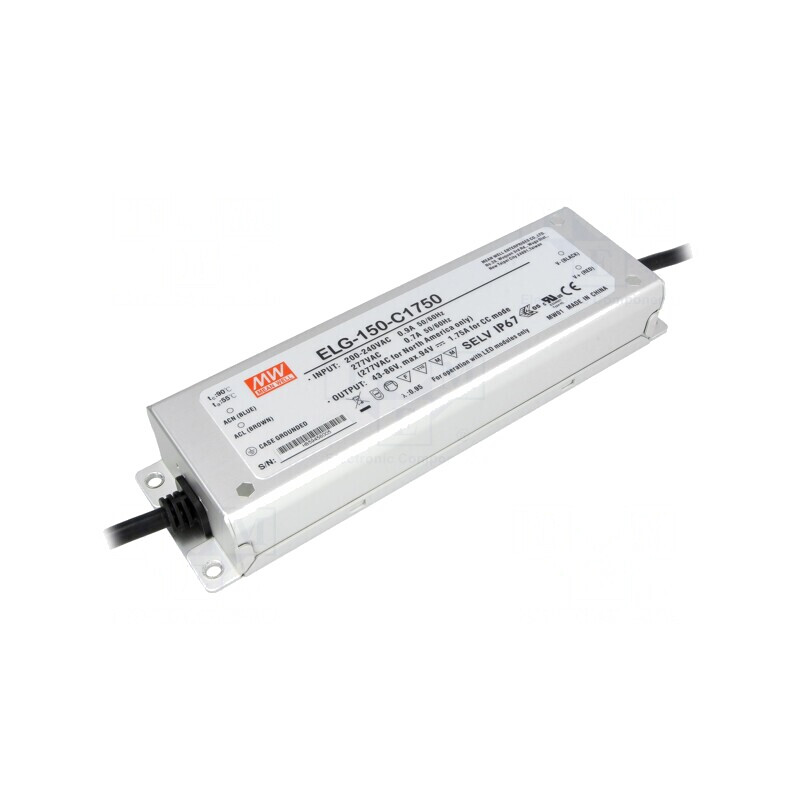 Alimentator LED 150.5W 43-86VDC 1750mA 180-295VAC | Electronic-mag.ro | Componente Electronice