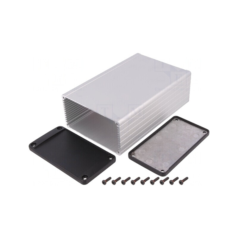 Carcasă Ecranare Aluminiu Naturală 104x160x55mm | Electronic-mag.ro | Componente Electronice
