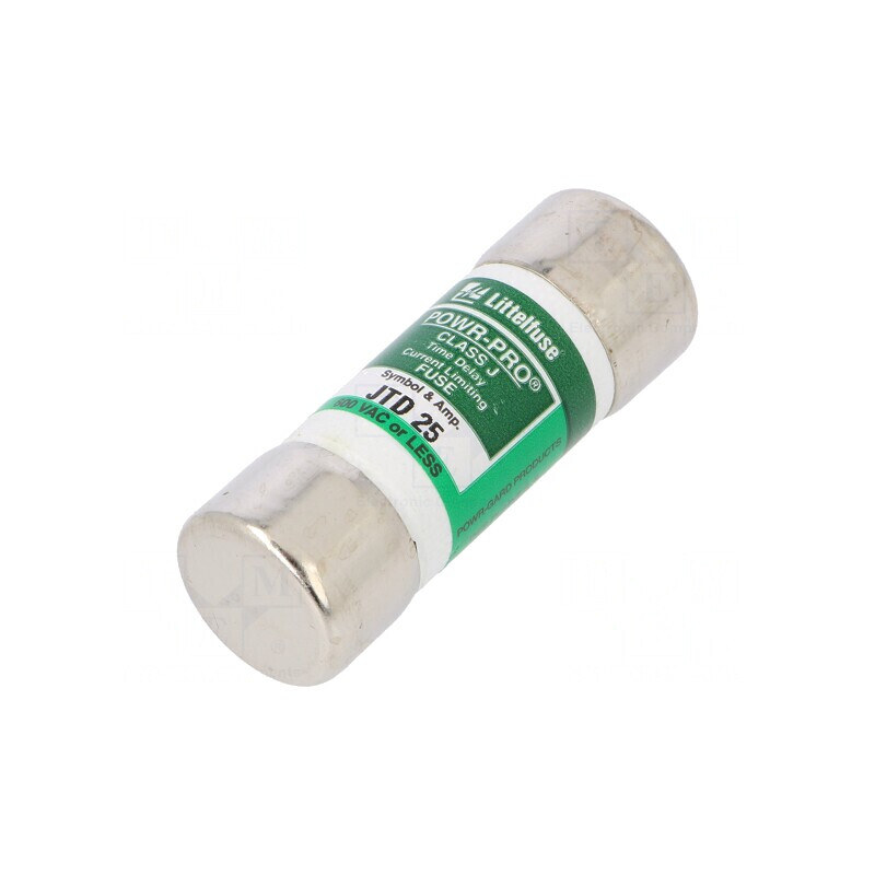 Siguranță întârziată 25A 600VAC 300VDC industrială | Electronic-mag.ro | Componente Electronice
