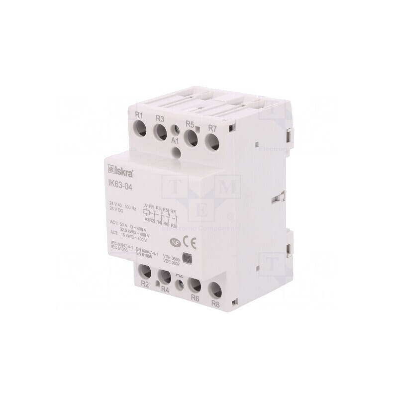 Contactor 4-Poli 63A 24V | Electronic-mag.ro | Componente Electronice
