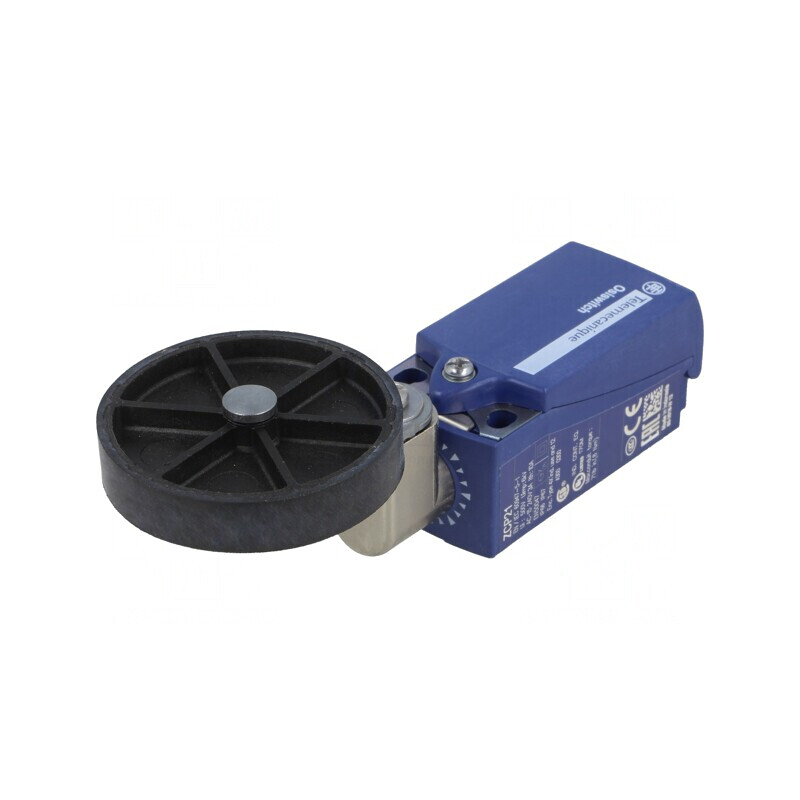Limitator cursă manetă R 58mm cu rolă plastic 50mm 10A | Electronic-mag.ro | Componente Electronice