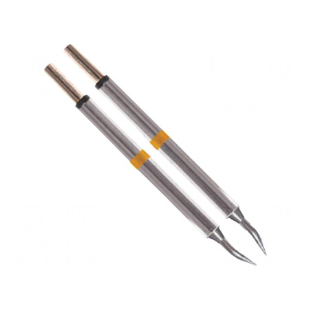 Vârf Con Îndoit 0,4mm pentru Clești Fierbinți 2buc. | Electronic-mag.ro | Componente Electronice