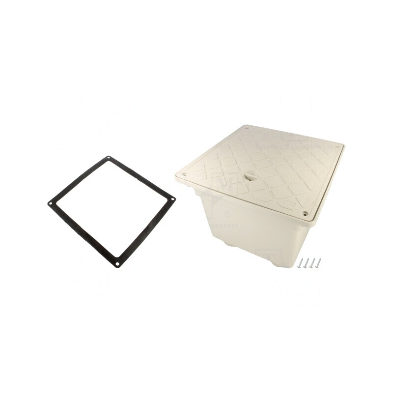 Enclosure Ground Drain IP55 283x283x235mm | Electronic-mag.ro | Componente Electronice Enclosure Ground Drain IP55 283x283x235mm | Electronic-mag.ro | Componente Electronice