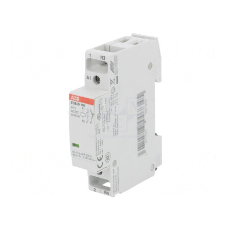 Contactor 2-pol 20A 24V NC/NO | Electronic-mag.ro | Componente Electronice