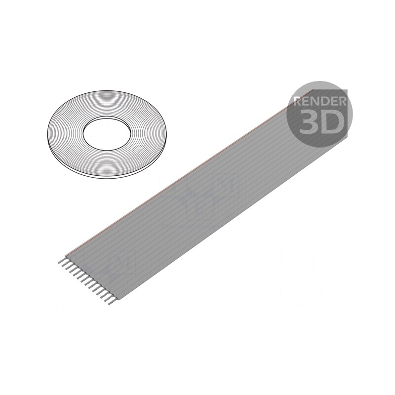 Cablu Bandă 1,27mm 12x26AWG PVC Neecranat | Electronic-mag.ro | Componente Electronice Cablu Bandă 1,27mm 12x26AWG PVC Neecranat | Electronic-mag.ro | Componente Electronice