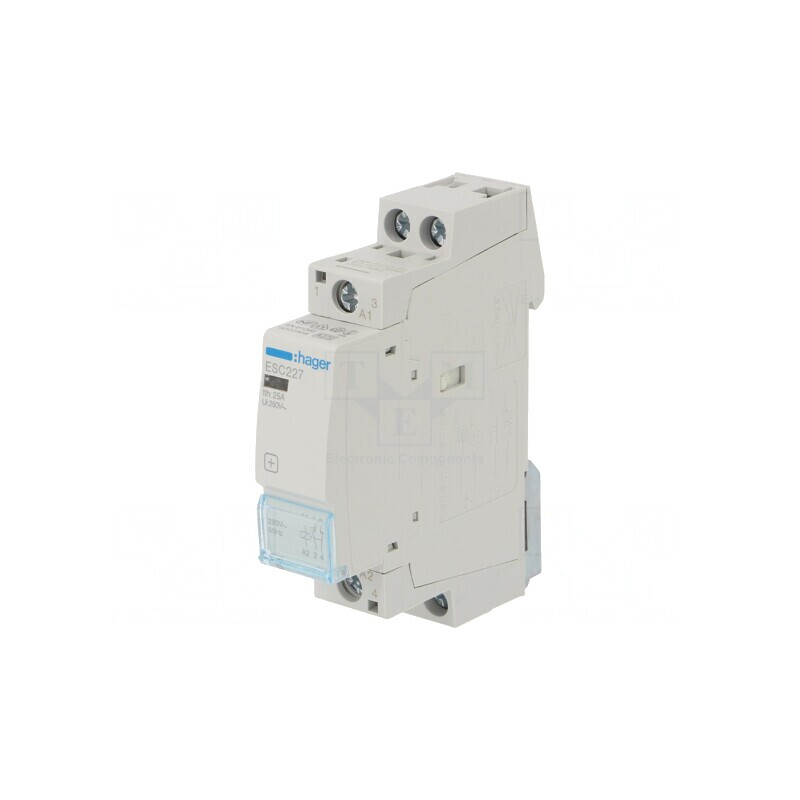Contactor 2-polar 25A 230VAC NC NO  | Electronic-mag.ro | Componente Electronice