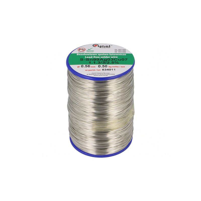 Sârmă de lipit fără plumb 560um 500g | Electronic-mag.ro | Componente Electronice