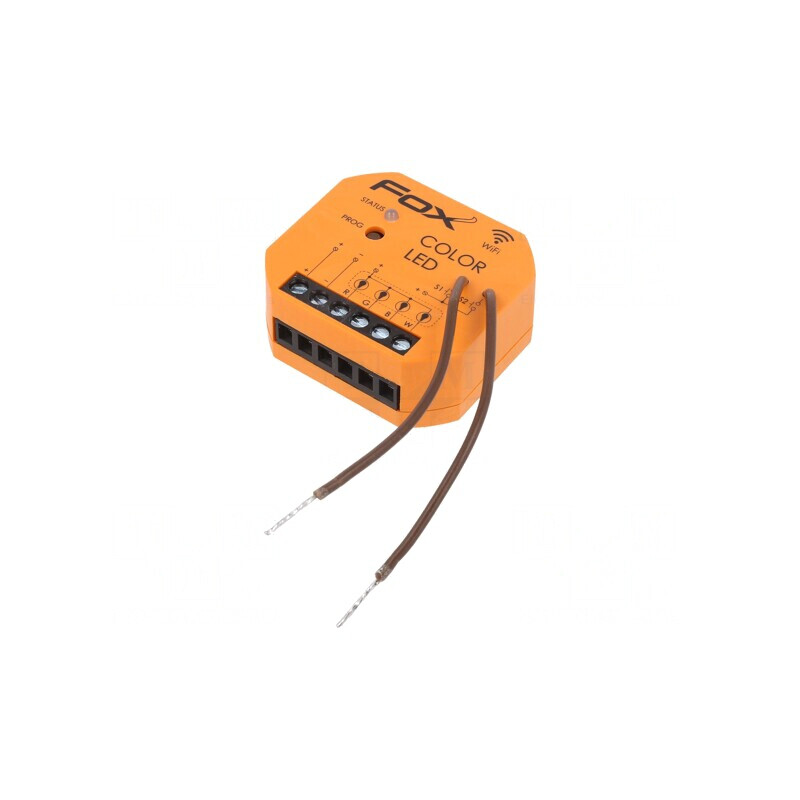 Controler RGBW FOX în Cutie de Metal 9-30VDC IP20 | Electronic-mag.ro | Componente Electronice