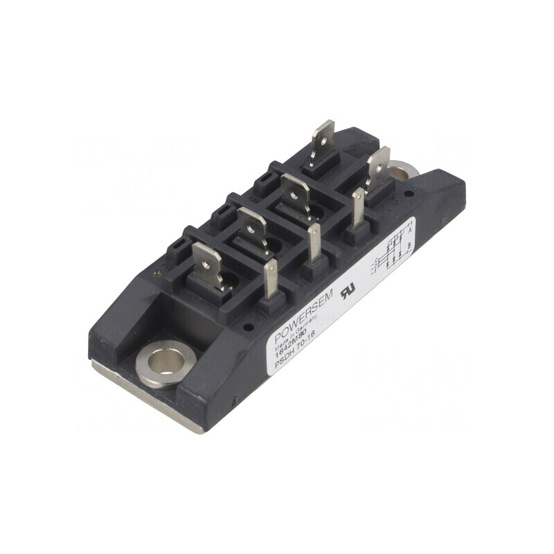 Punte redresoare semi-controlată 1,6kV 70A modul | Electronic-mag.ro | Componente Electronice