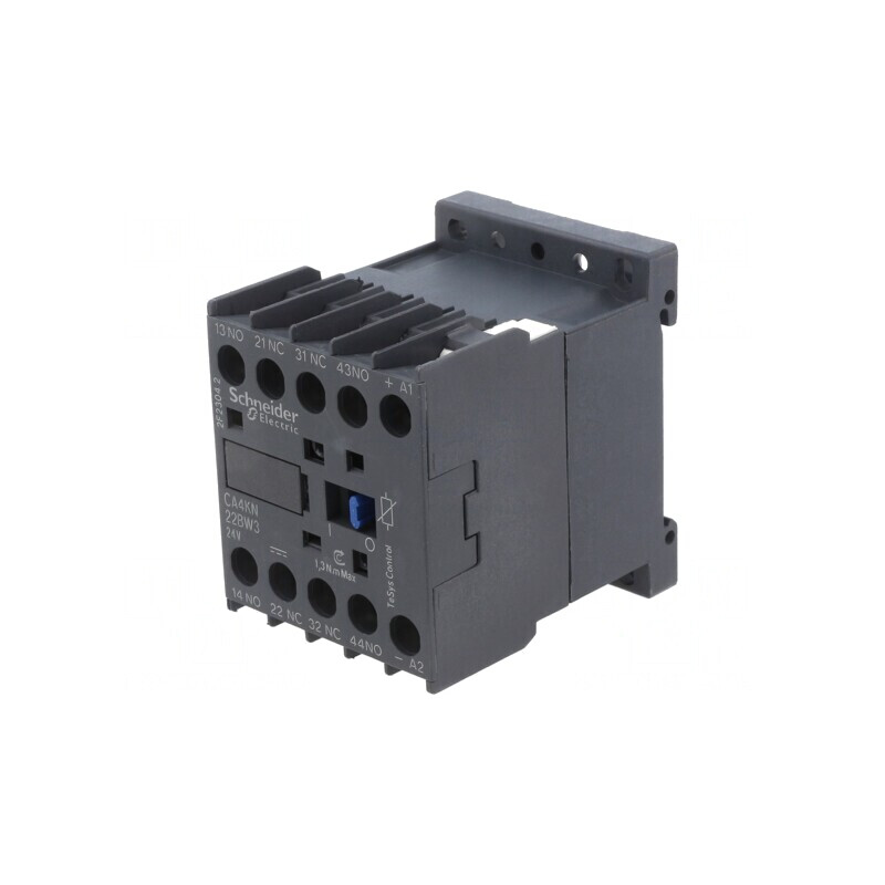 Contactor 4-pol 24VDC 10A TeSys D 45mm | Electronic-mag.ro | Componente Electronice