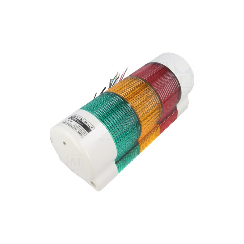 Semnalizator Coloană LED Roșu/Ambră/Verde | Electronic-mag.ro | Componente Electronice