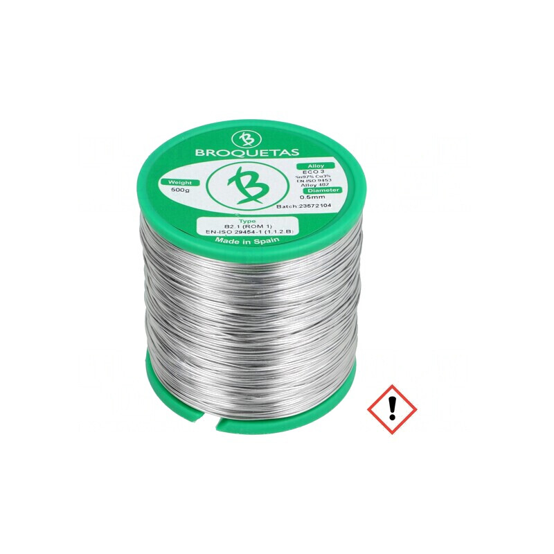 Sârmă de lipit fără plumb 0,5mm 500g | Electronic-mag.ro | Componente Electronice