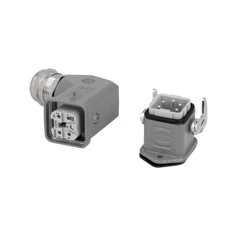 Conector HDC Tată-Mamă Soclu-Mufă Set Complet Han Kit | Electronic-mag.ro | Componente Electronice