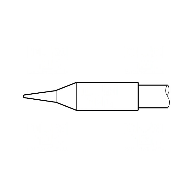 Vârf Conic Alungit 0,6mm Longlife C245201 | Electronic-mag.ro | Componente Electronice