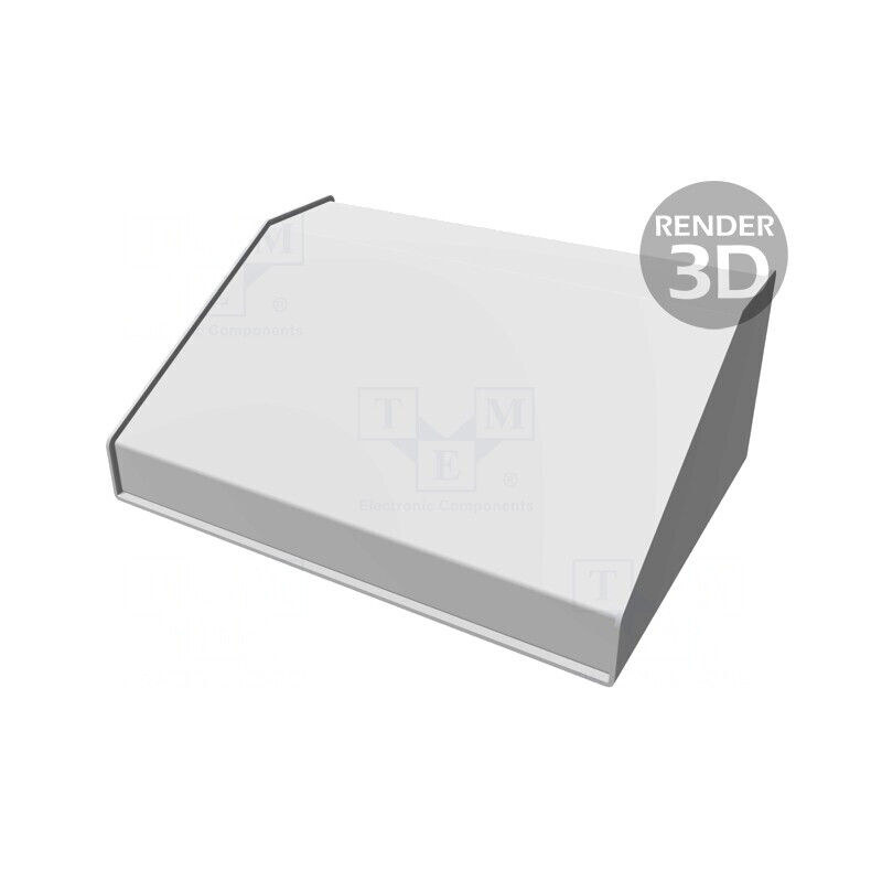 Carcasă Desktop Aluminiu 254x183x102mm | Electronic-mag.ro | Componente Electronice
