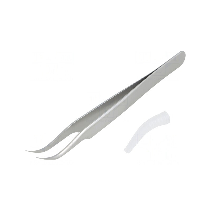 Pensetă Precizie 115mm Vârf Curbat TL 7-SA | Electronic-mag.ro | Componente Electronice